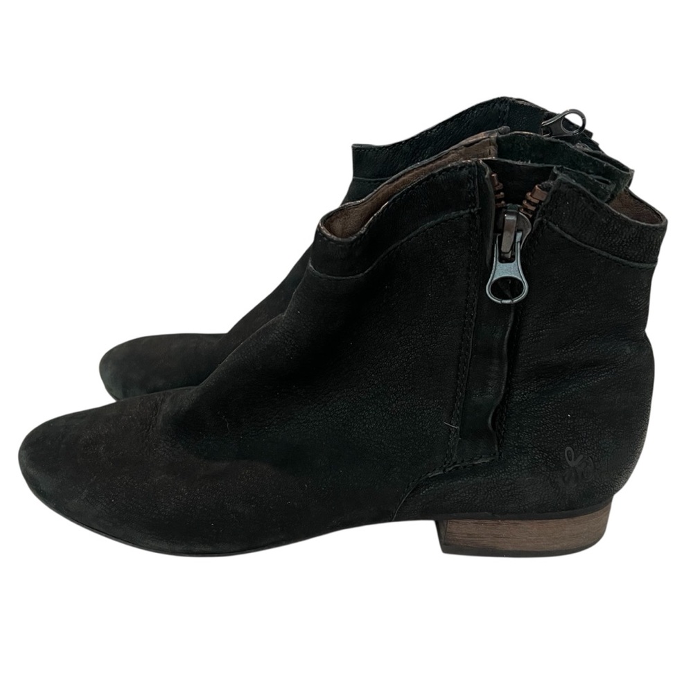 Sam Edelman Dark Ankle Booties with Zipper